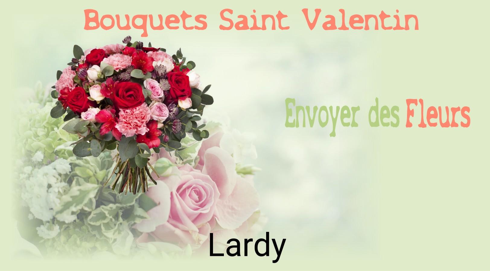 Roses de Saint-Valentin livrées à Lardy